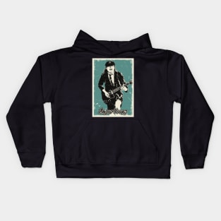 Vintage Angus Young Kids Hoodie